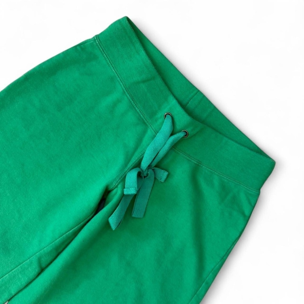 Vintage Derek Heart Green Flared Sweatpants Women's Size Small Elastic Waist Y2K - Picture 4 of 5
